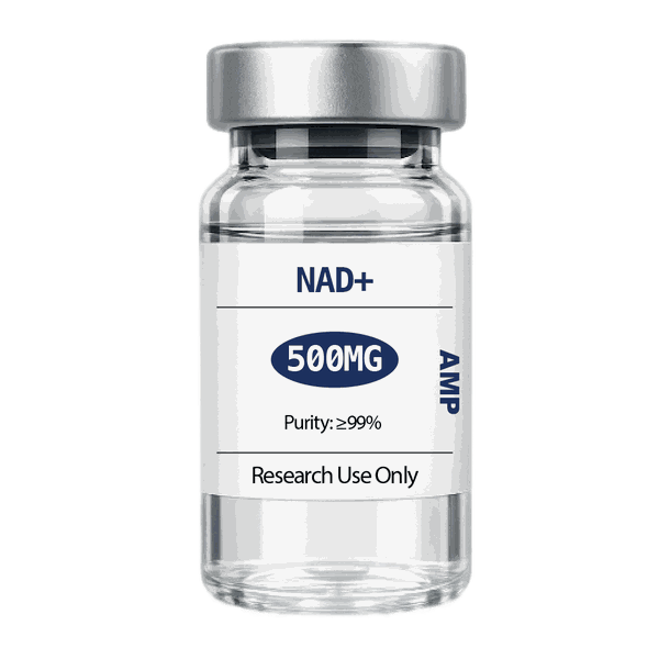 NAD+ research peptide vial